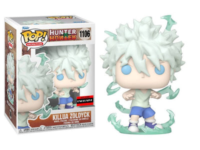 Funko - Funko POP! Hunter x Hunter - Killua Zoldyck Vinyl Figure #1106 AAA Anime Exclusive - Good Game Anime