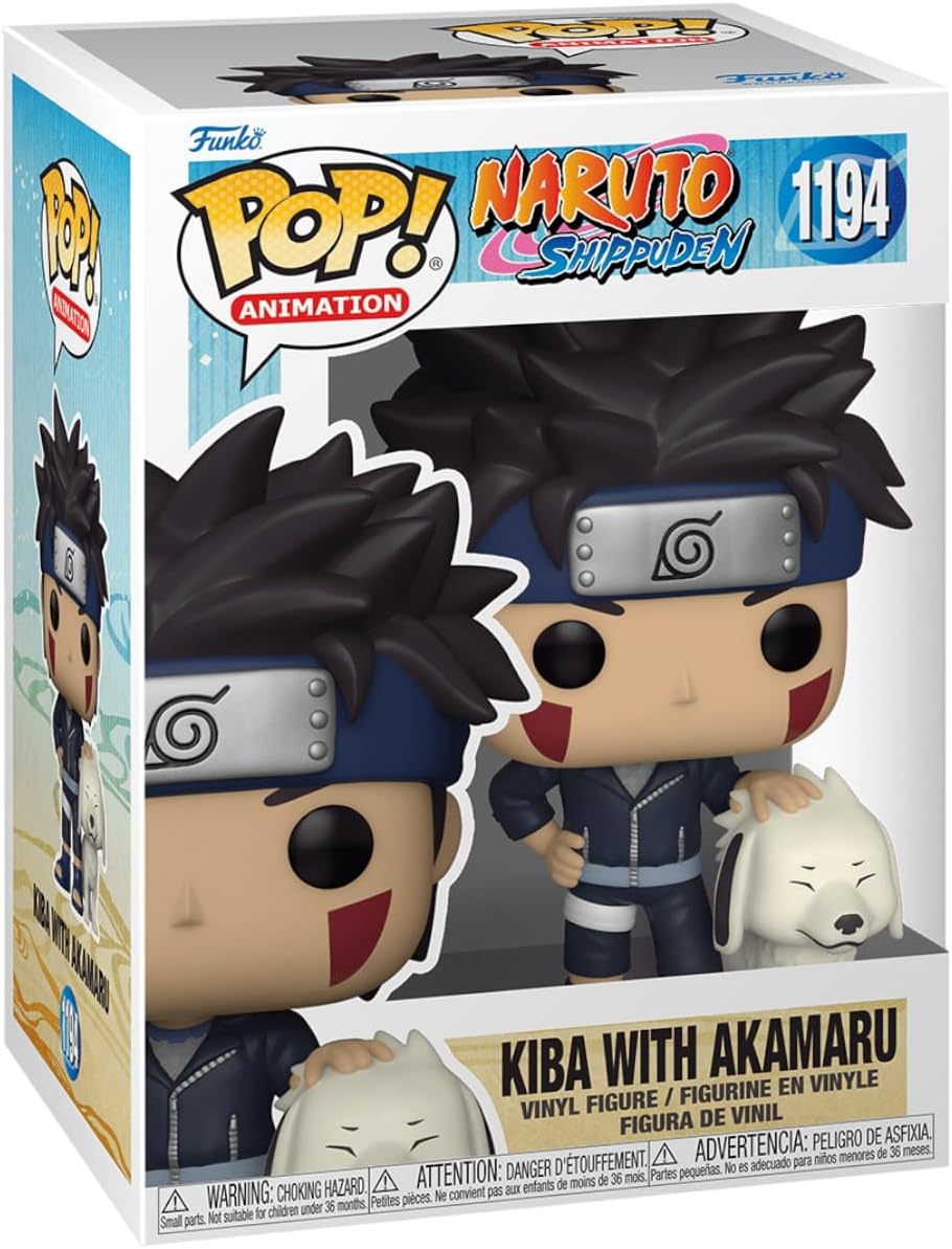 Funko - Funko Pop! Naruto: Shippuden Kiba with Akamaru #1194 - Good Game Anime