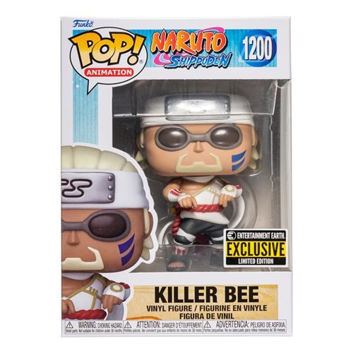 Funko - Funko Pop! Naruto Shippuden Killer Bee Entertainment Earth Exclusive #1200 - Good Game Anime