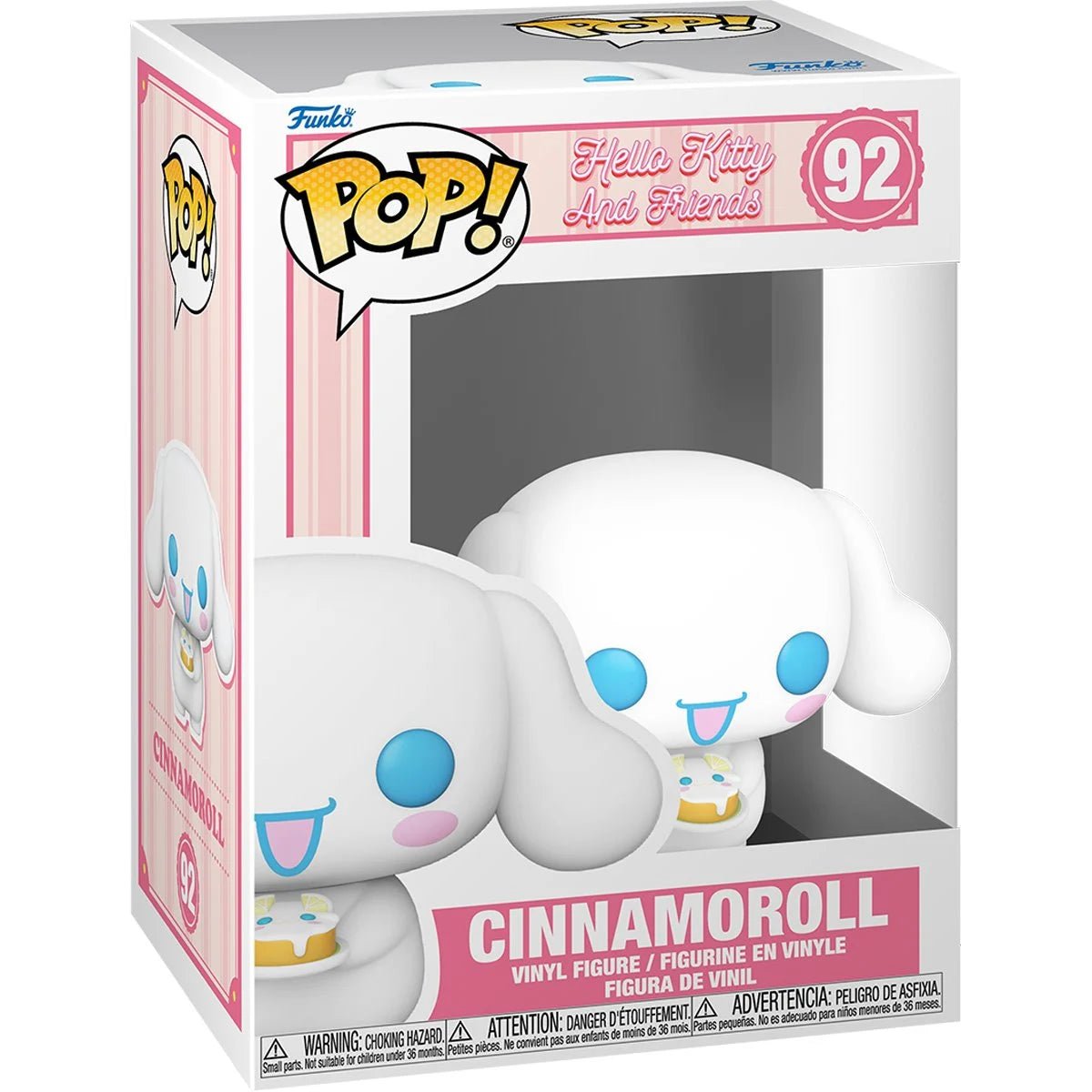 Funko - Hello Kitty and Friends Cinnamoroll with Dessert Funko Pop! Vinyl Figure #92 - Good Game Anime