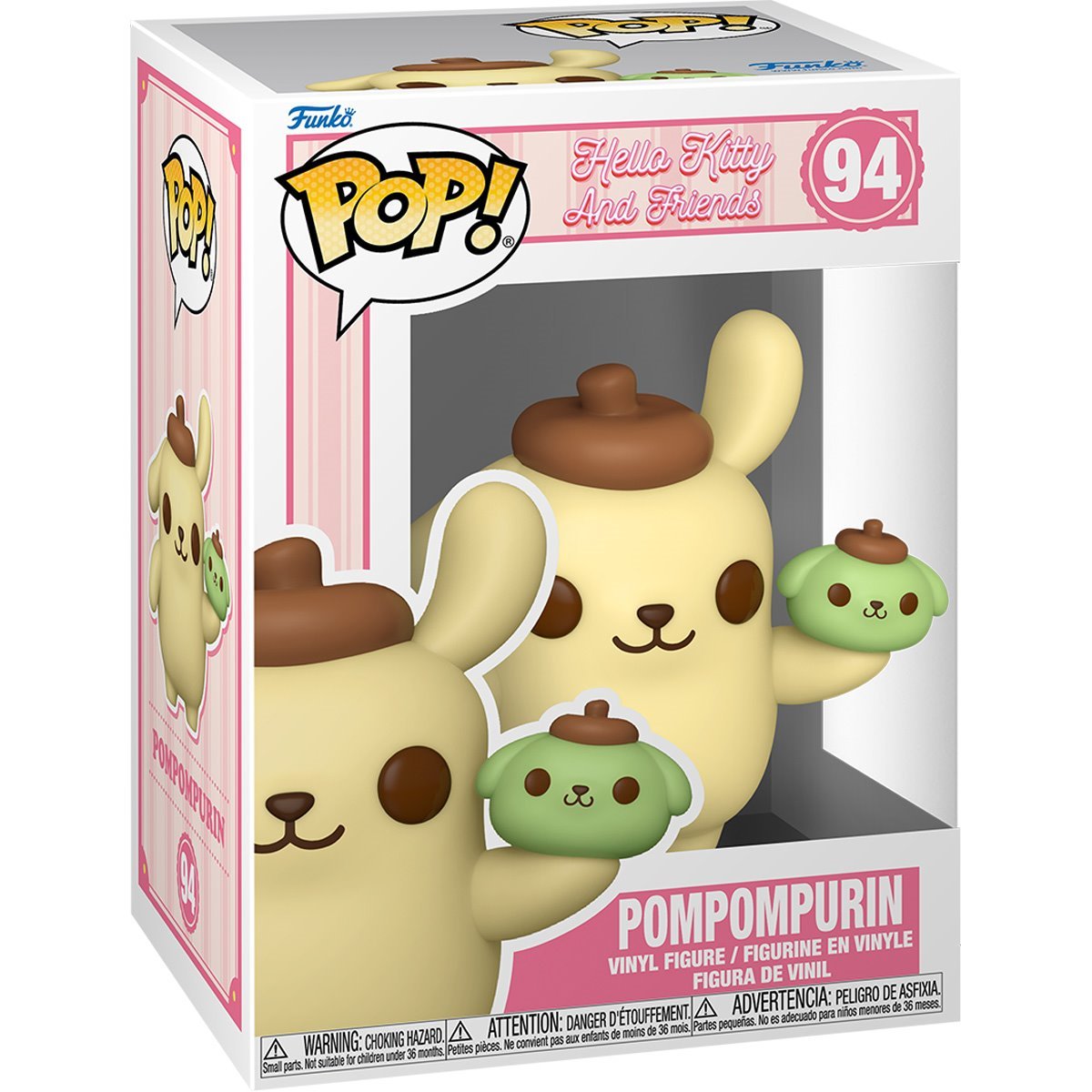 Funko - Hello Kitty and Friends Pompompurin with Dessert Funko Pop! Vinyl Figure #94 - Good Game Anime