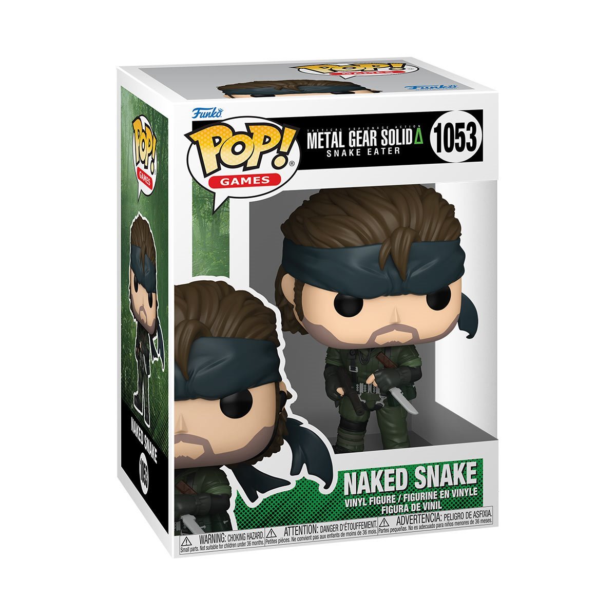Funko - Metal Gear Solid Delta: Snake Eater Naked Snake Funko Pop Vinyl Figure 1053 - Good Game Anime