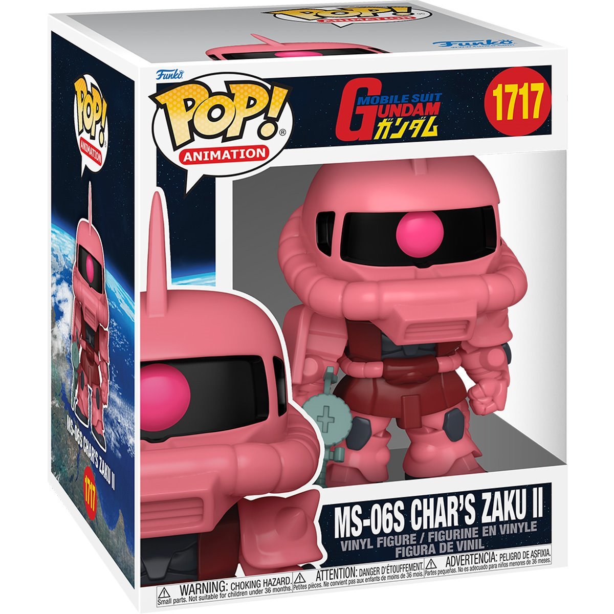 Funko - Mobile Suit Gundam MS - 06S Char’s Zaku II Super 6 1/4 - Inch Funko Pop! Vinyl Figure 1717 - Good Game Anime