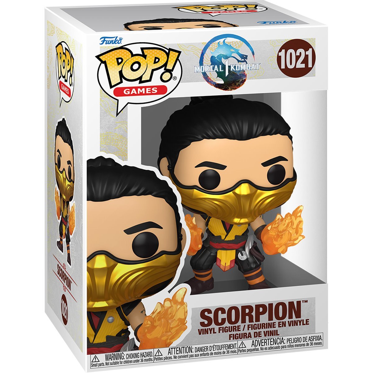Funko - Mortal Kombat 1 Scorpion Funko Pop! Vinyl Figure 1021 - Good Game Anime