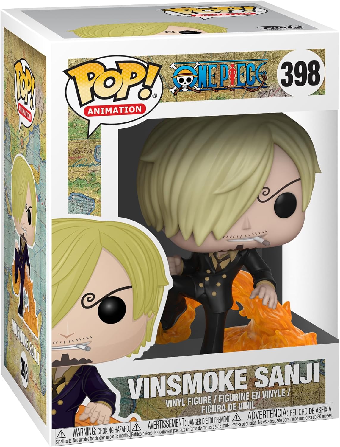 Funko - One Piece Vinsmoke Sanji Fishman Funko Pop! Vinyl Figure #398 - Good Game Anime