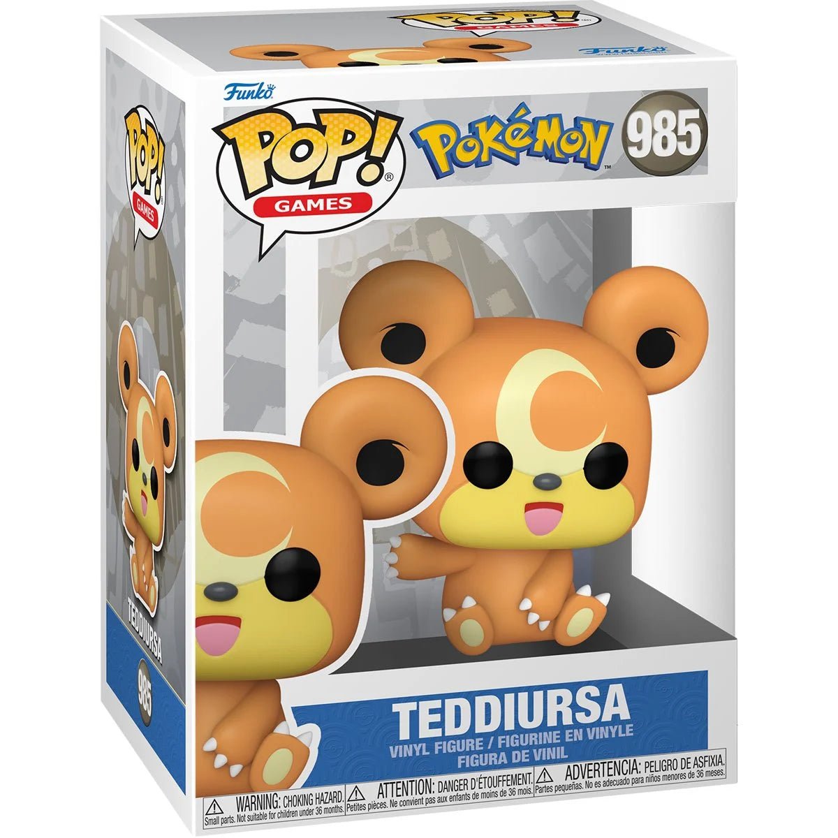 Funko - Pokemon Teddiursa Funko Pop! Vinyl Figure #985 - Good Game Anime