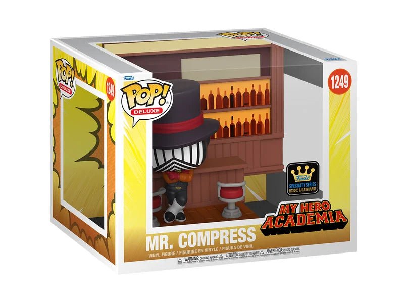Funko - Pop! Animation Deluxe: My Hero Academia - Specialty Series Mr. Compress in Hideout 1249 - Good Game Anime