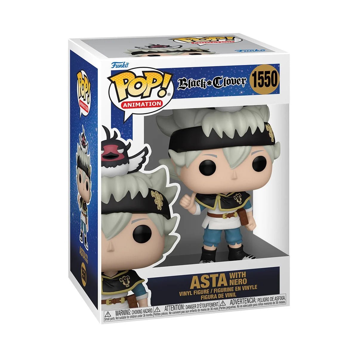 Funko - Pop! Black Clover Asta with Nero #1550 - Good Game Anime