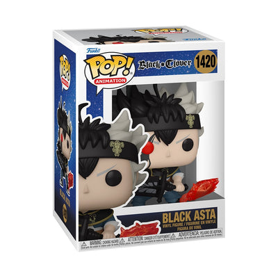 Funko - Pop! Black Clover Black Asta #1420 - Good Game Anime