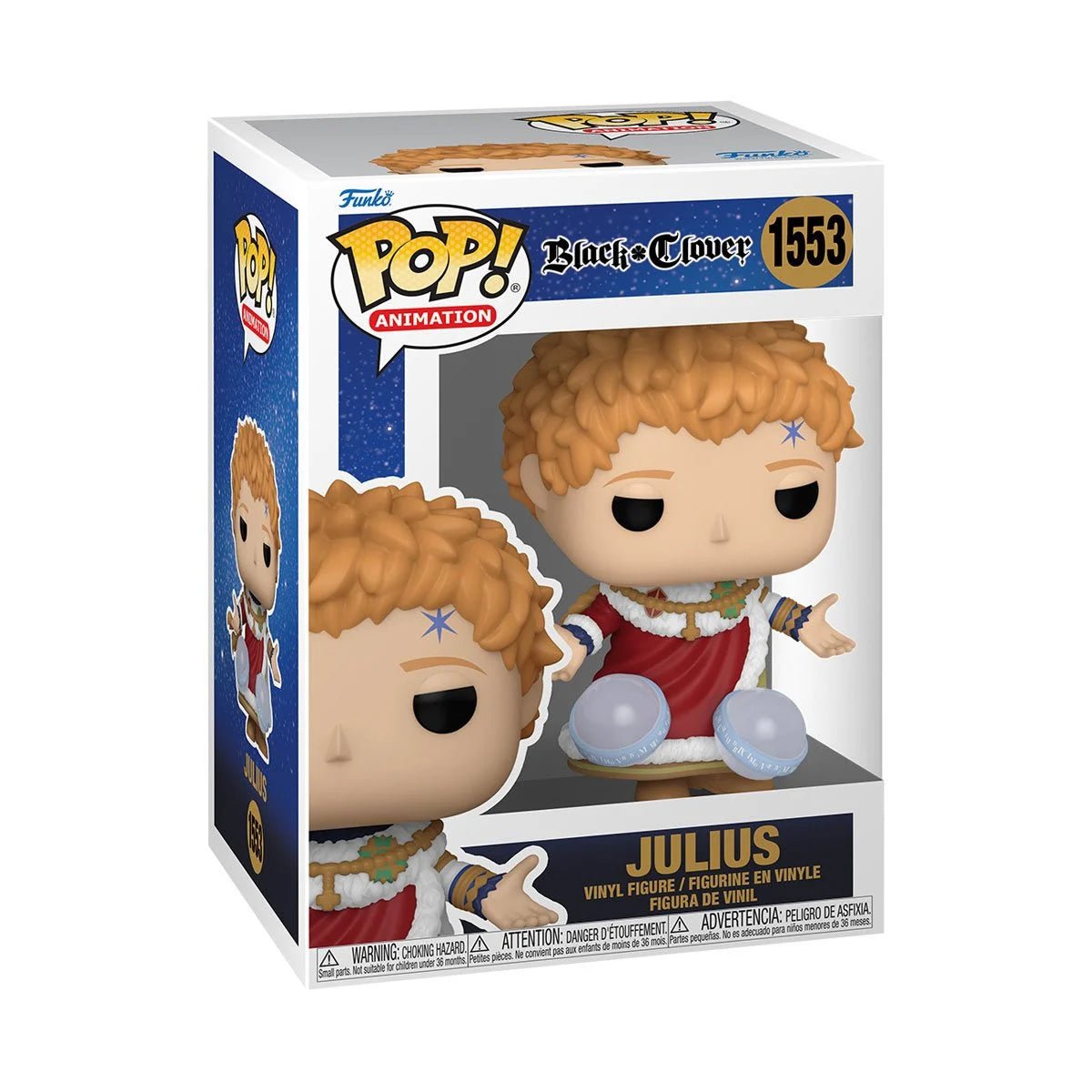 Funko - Pop! Black Clover Julius #1553 - Good Game Anime