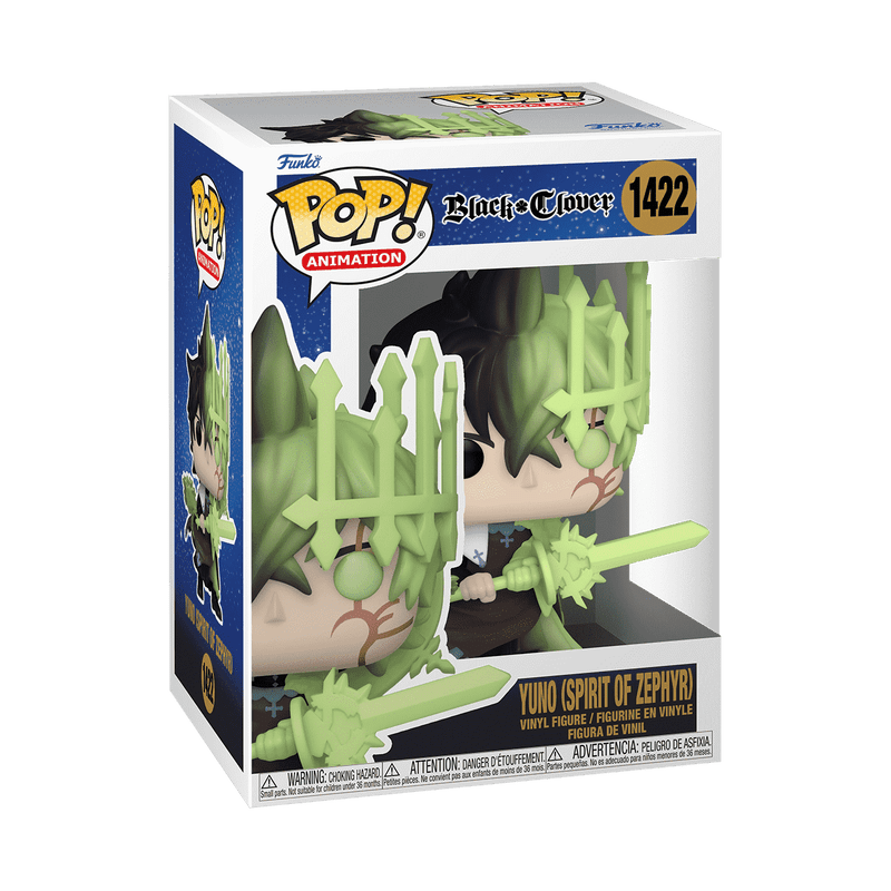 Funko - Pop! Black Clover Yuno (Spirit of Zephyr) #1422 - Good Game Anime