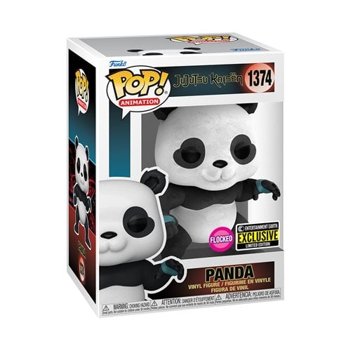 Funko - Pop! Jujutsu Kaisen Panda Flocked #1374 - Entertainment Earth Exclusive - Good Game Anime