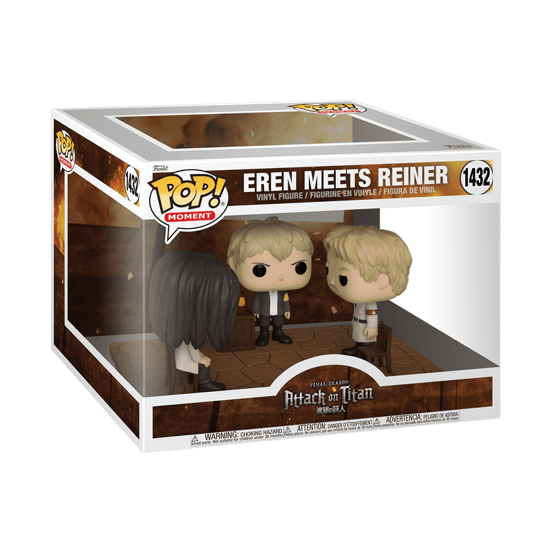 Funko - Pop! Moment Attack on Titan Eren Meets Reiner #1432 - Good Game Anime