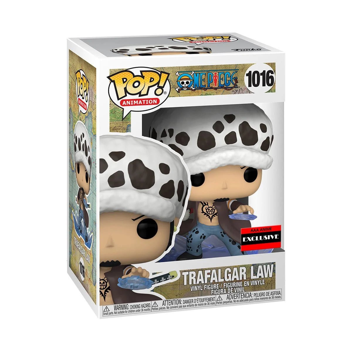 Funko - Pop! One Piece Trafalgar Law Room Attack #1016 AAA Anime Exclusive - Good Game Anime