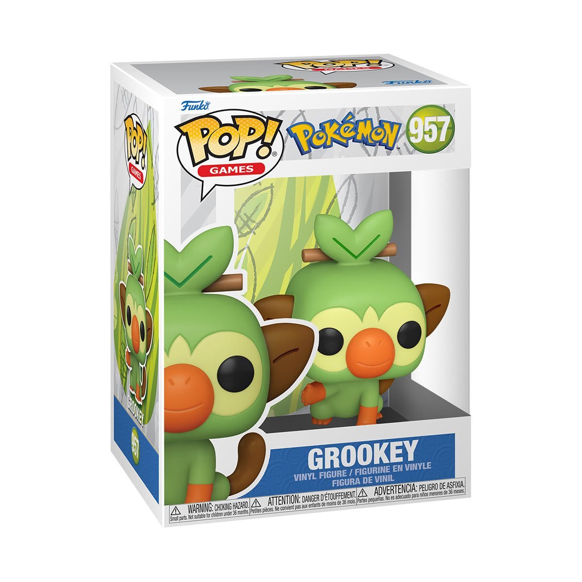 Funko - Pop! Pokemon Grookey #957 - Good Game Anime