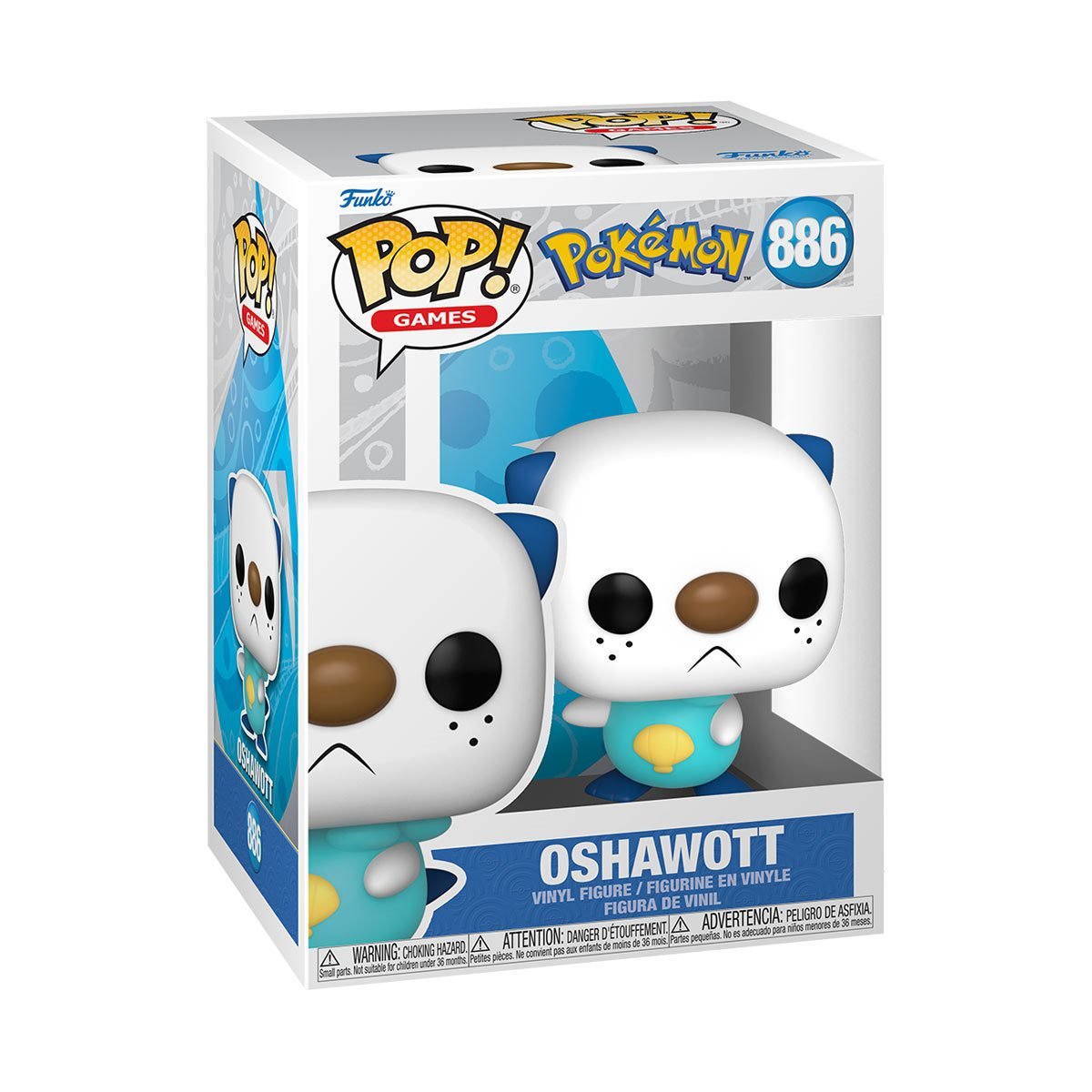 Funko - Pop! Pokemon Oshawott #886 - Good Game Anime