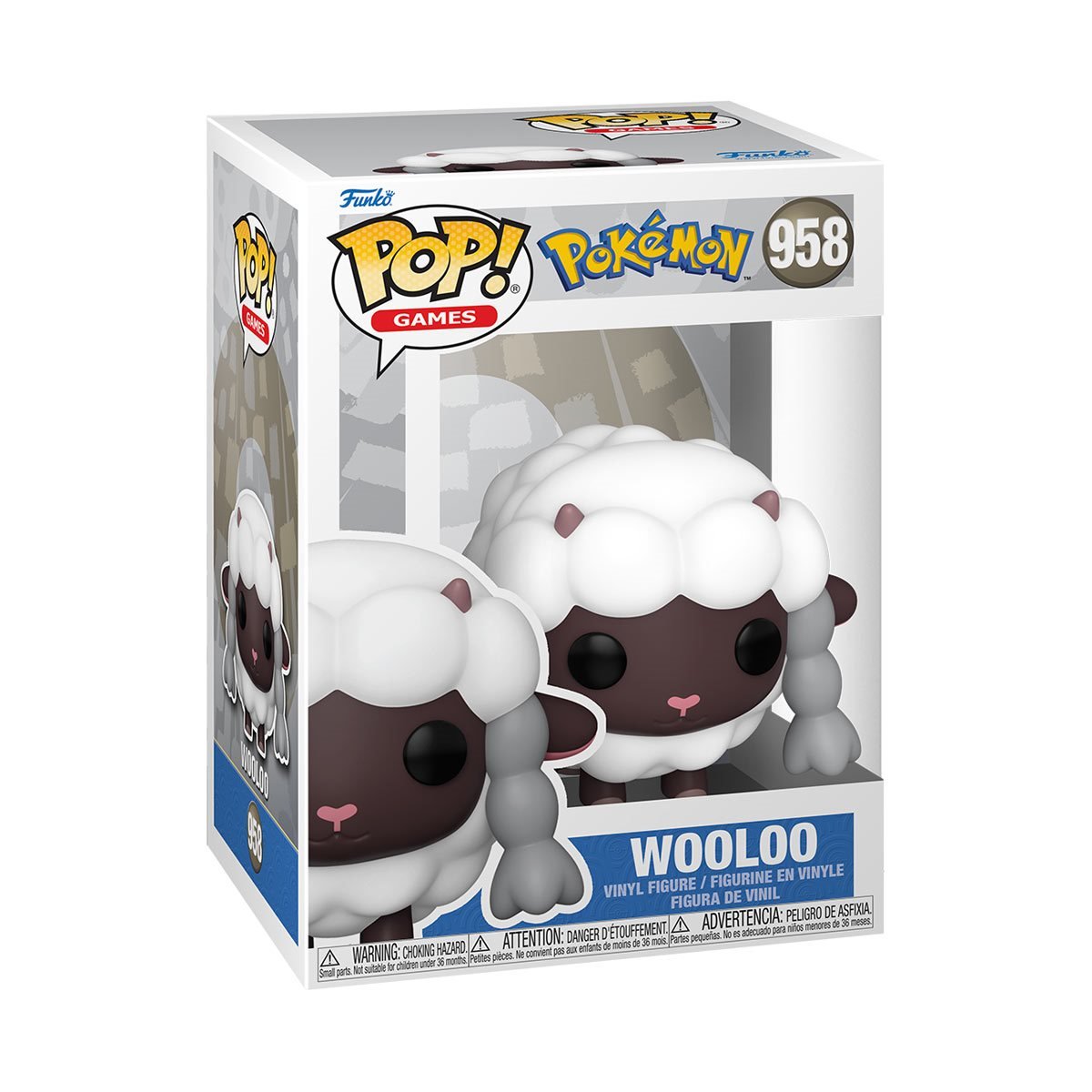 Funko - Pop! Pokemon Wooloo #958 - Good Game Anime