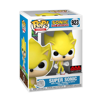 Funko - Sonic the Hedgehog Super Sonic Funko Pop! Vinyl Figure #923 - AAA Anime Exclusive - Good Game Anime