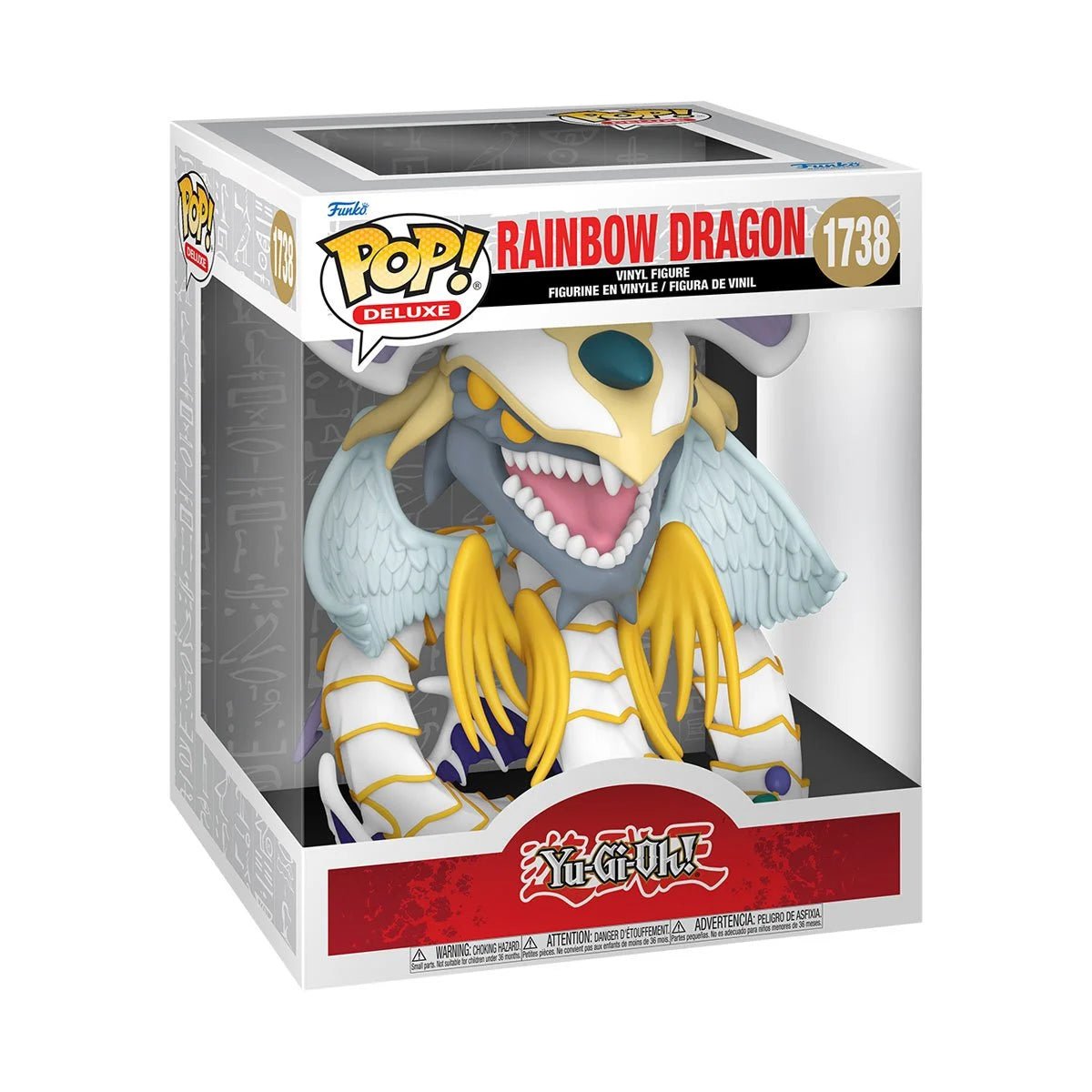 Funko - Yu - Gi - Oh Rainbow Dragon Deluxe Funko Pop! Vinyl Figure 1738 - Good Game Anime