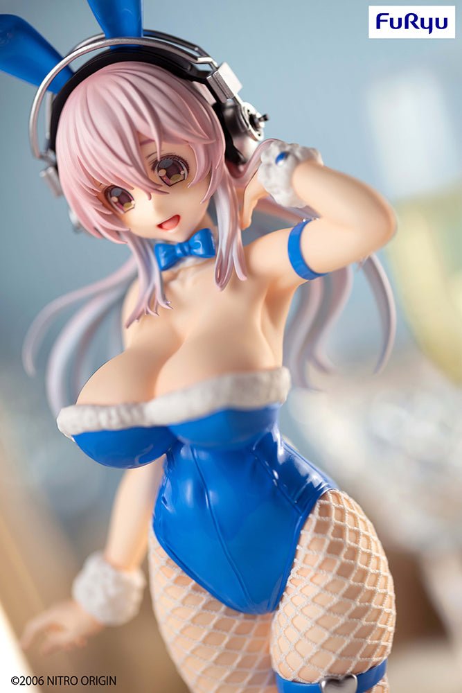 FuRyu - BiCute Bunnies Figure-SUPER SONICO Blue Rabbit ver.- - Good Game Anime