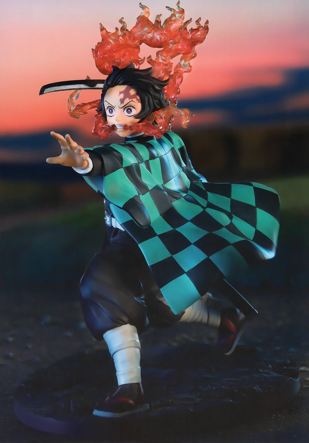 Furyu Demon Slayer - Figurine Tanjiro Kamado Exceed Creative - 17 Cm - Collection Anime