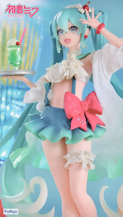 FuRyu - Exceed Creative Figure Hatsune Miku SweetSweets Series Melon Soda Float (Hatsune Miku) - Good Game Anime