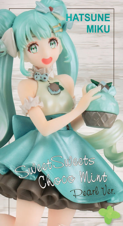 FuRyu - Hatsune Miku Sweet Sweets Figure Chocolate Mint Pearl Ver. (Hatsune Miku) - Good Game Anime