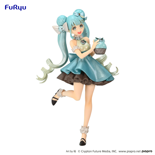 FuRyu - Hatsune Miku Sweet Sweets Figure Chocolate Mint Pearl Ver. (Hatsune Miku) - Good Game Anime