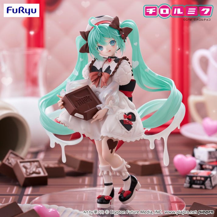 FuRyu - Hatsune Miku x TIROL CHOCO Trio Try iT Figure Milk ver. - Good Game Anime