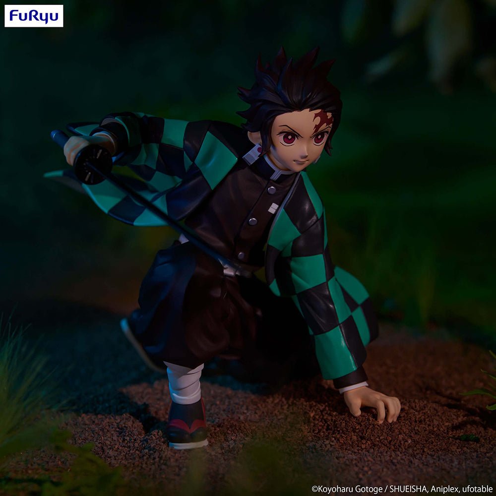 FuRyu - -Kamado Tanjiro- Noodle Stopper Figure (Demon Slayer: Kimetsu no Yaiba) - Good Game Anime