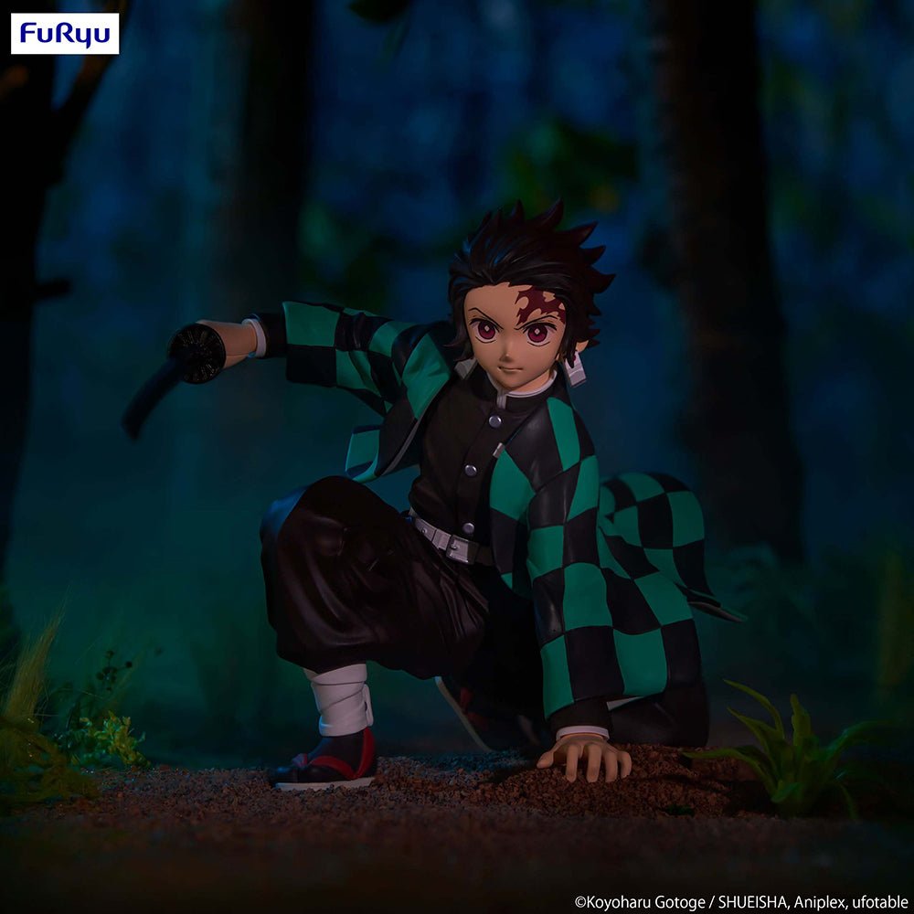 FuRyu - -Kamado Tanjiro- Noodle Stopper Figure (Demon Slayer: Kimetsu no Yaiba) - Good Game Anime