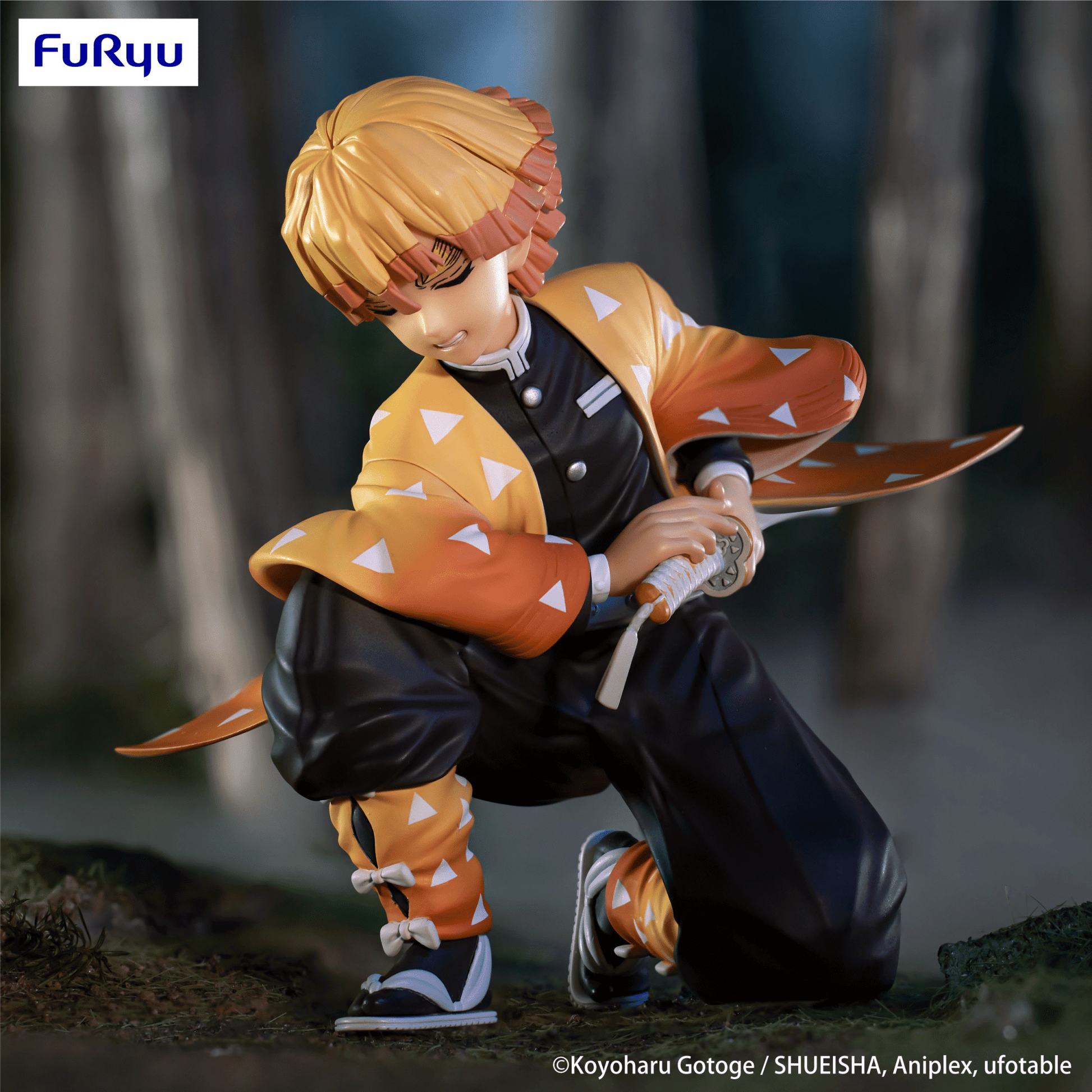 FuRyu - Noodle Stopper Figure -Agatsuma Zenitsu- (Demon Slayer: Kimetsu no Yaiba) - Good Game Anime