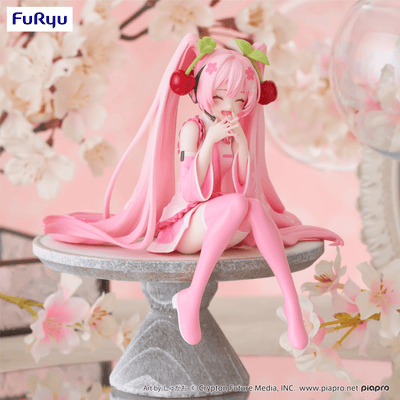 FuRyu - Noodle Stopper Figure -Sakura Miku 2023 Smile ver.- (Hatsune Miku) - Good Game Anime