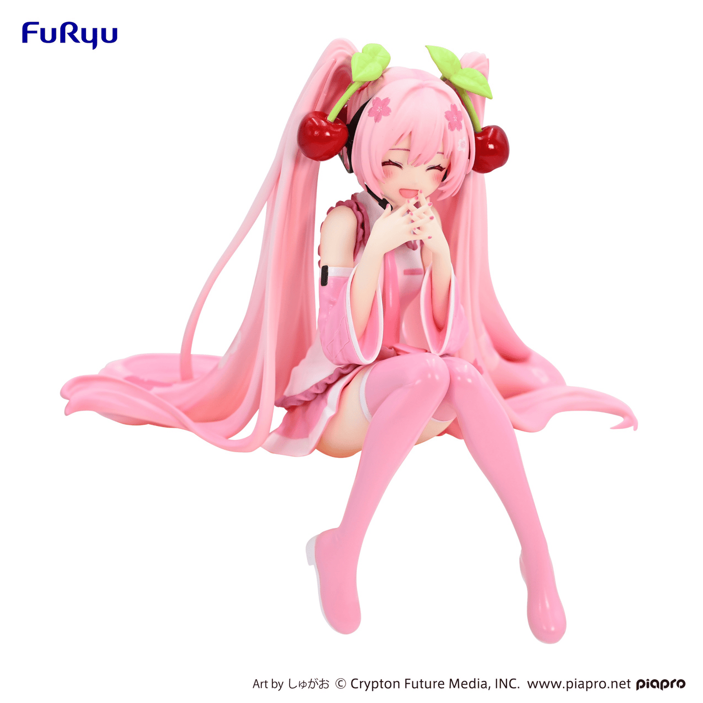 FuRyu - Noodle Stopper Figure -Sakura Miku 2023 Smile ver.- (Hatsune Miku) - Good Game Anime