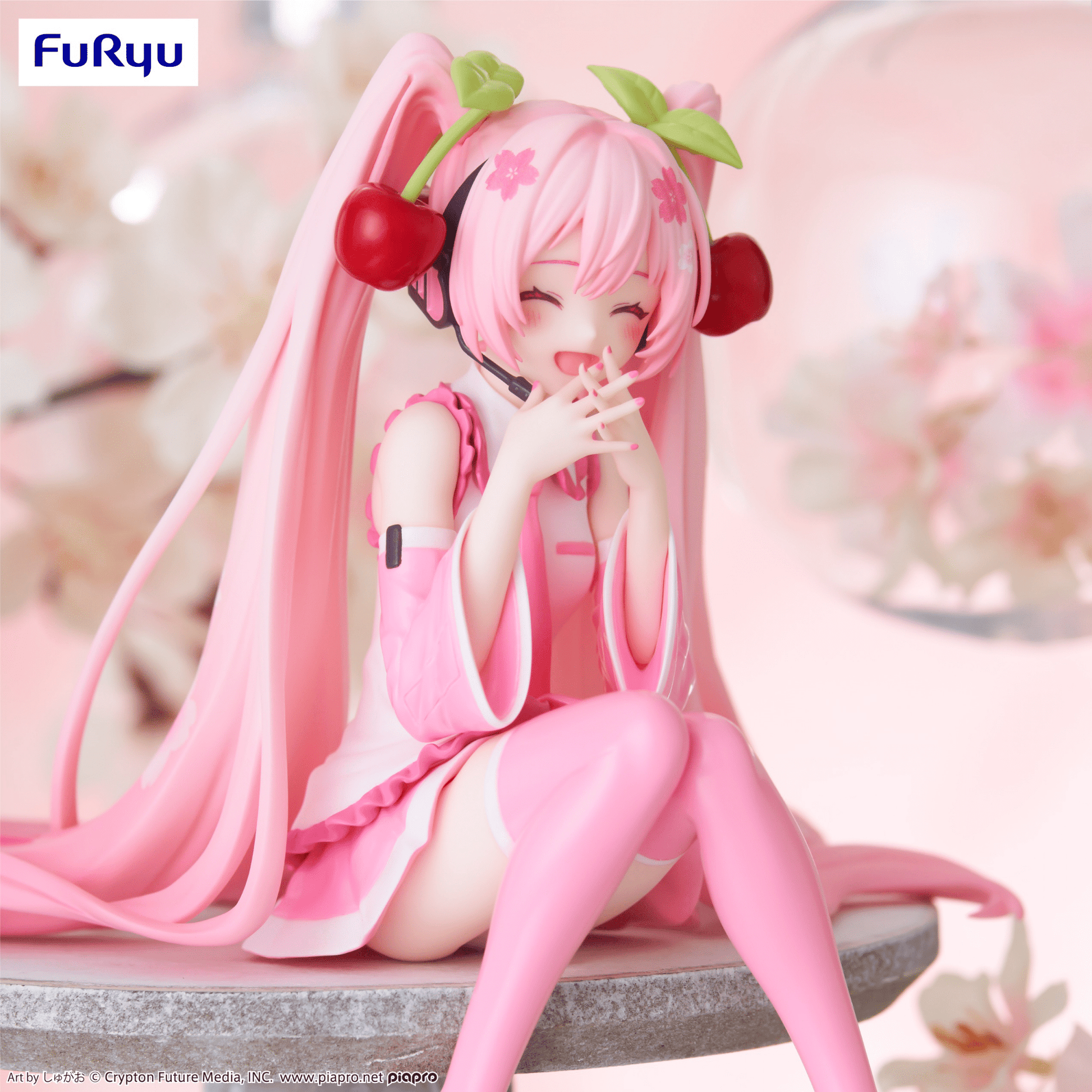 FuRyu - Noodle Stopper Figure -Sakura Miku 2023 Smile ver.- (Hatsune Miku) - Good Game Anime