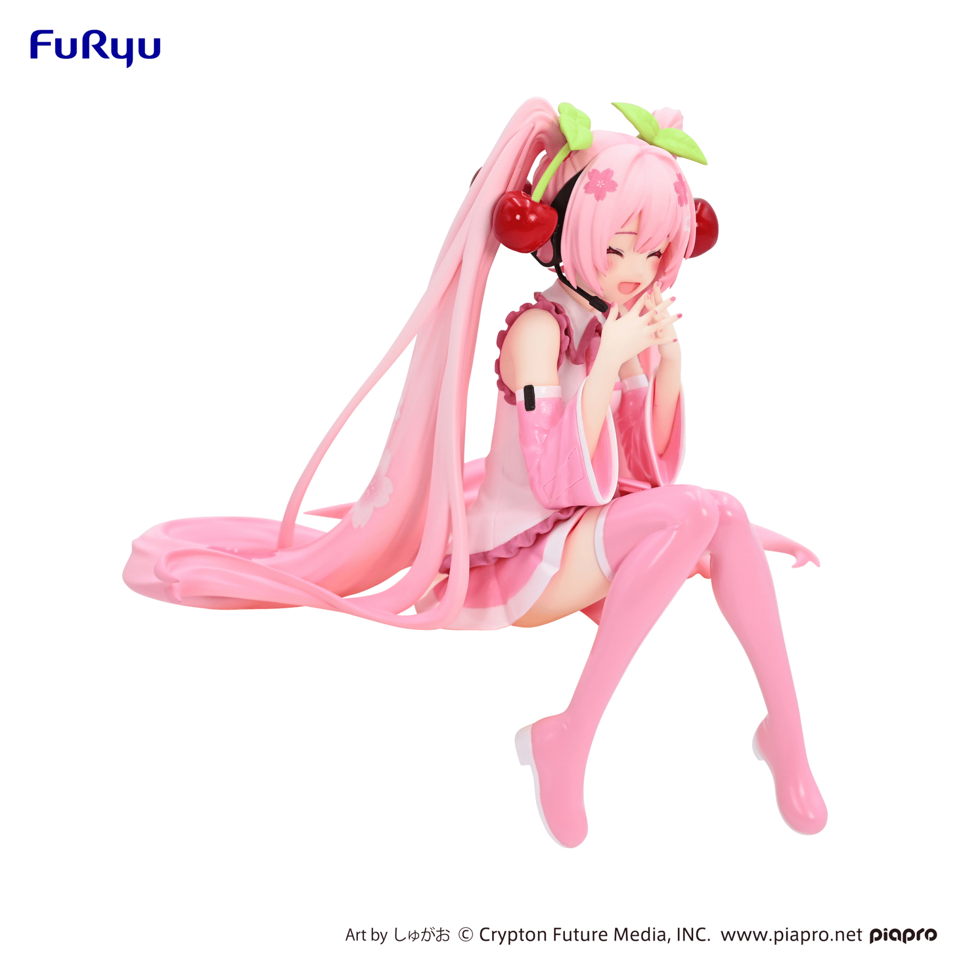 FuRyu - Noodle Stopper Figure -Sakura Miku 2023 Smile ver.- (Hatsune Miku) - Good Game Anime