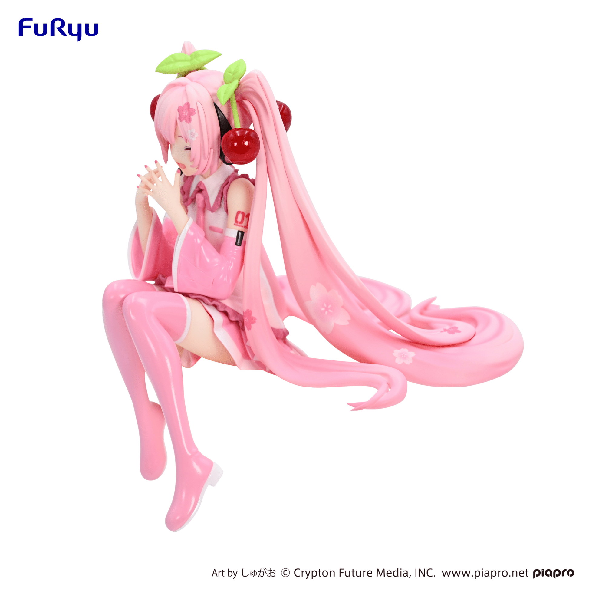 FuRyu - Noodle Stopper Figure -Sakura Miku 2023 Smile ver.- (Hatsune Miku) - Good Game Anime