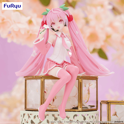 FuRyu - Noodle Stopper Figure -Sakura Miku 2024- (Hatsune Miku) - Good Game Anime