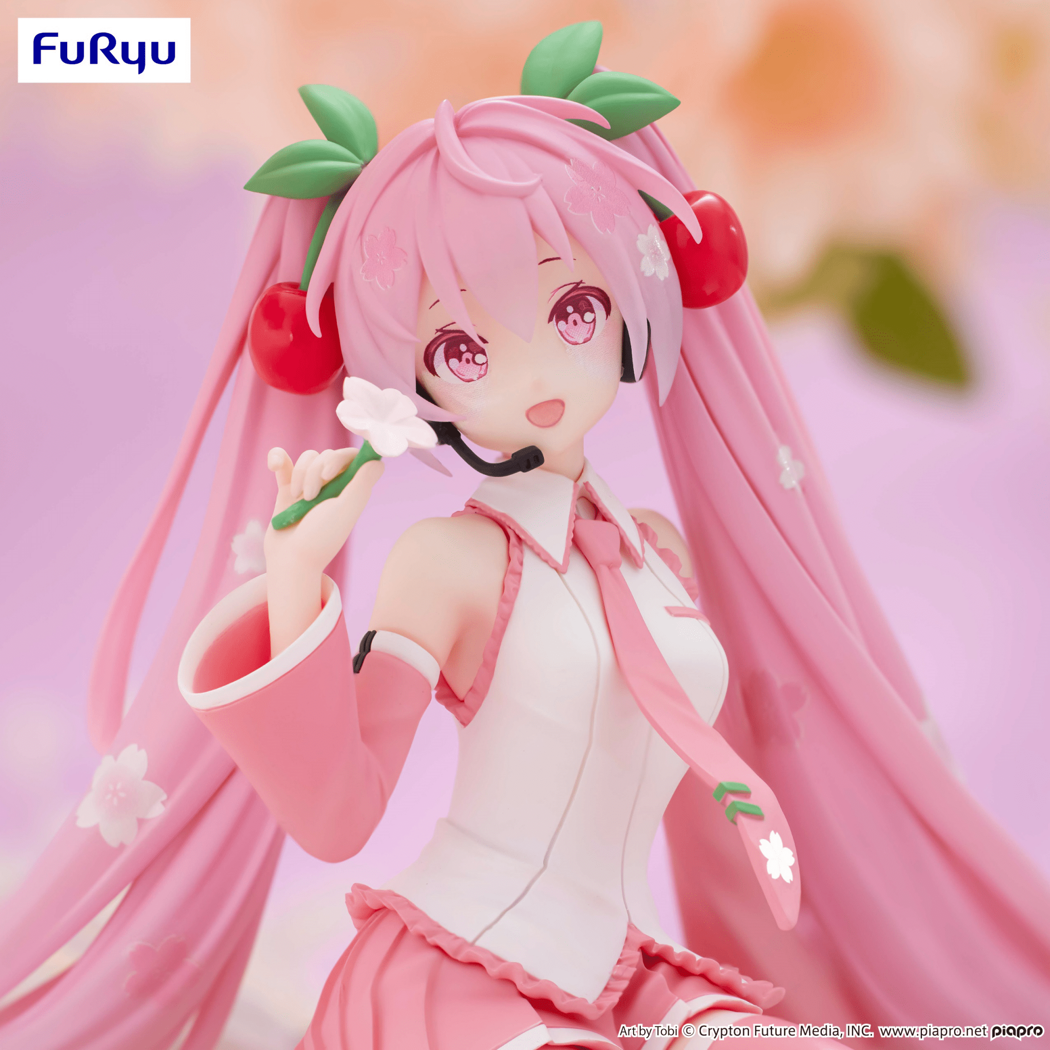 FuRyu - Noodle Stopper Figure -Sakura Miku 2024- (Hatsune Miku) - Good Game Anime