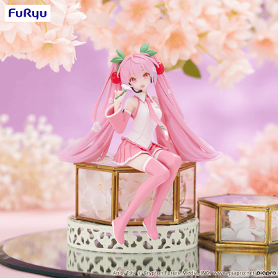 FuRyu - Noodle Stopper Figure -Sakura Miku 2024- (Hatsune Miku) - Good Game Anime