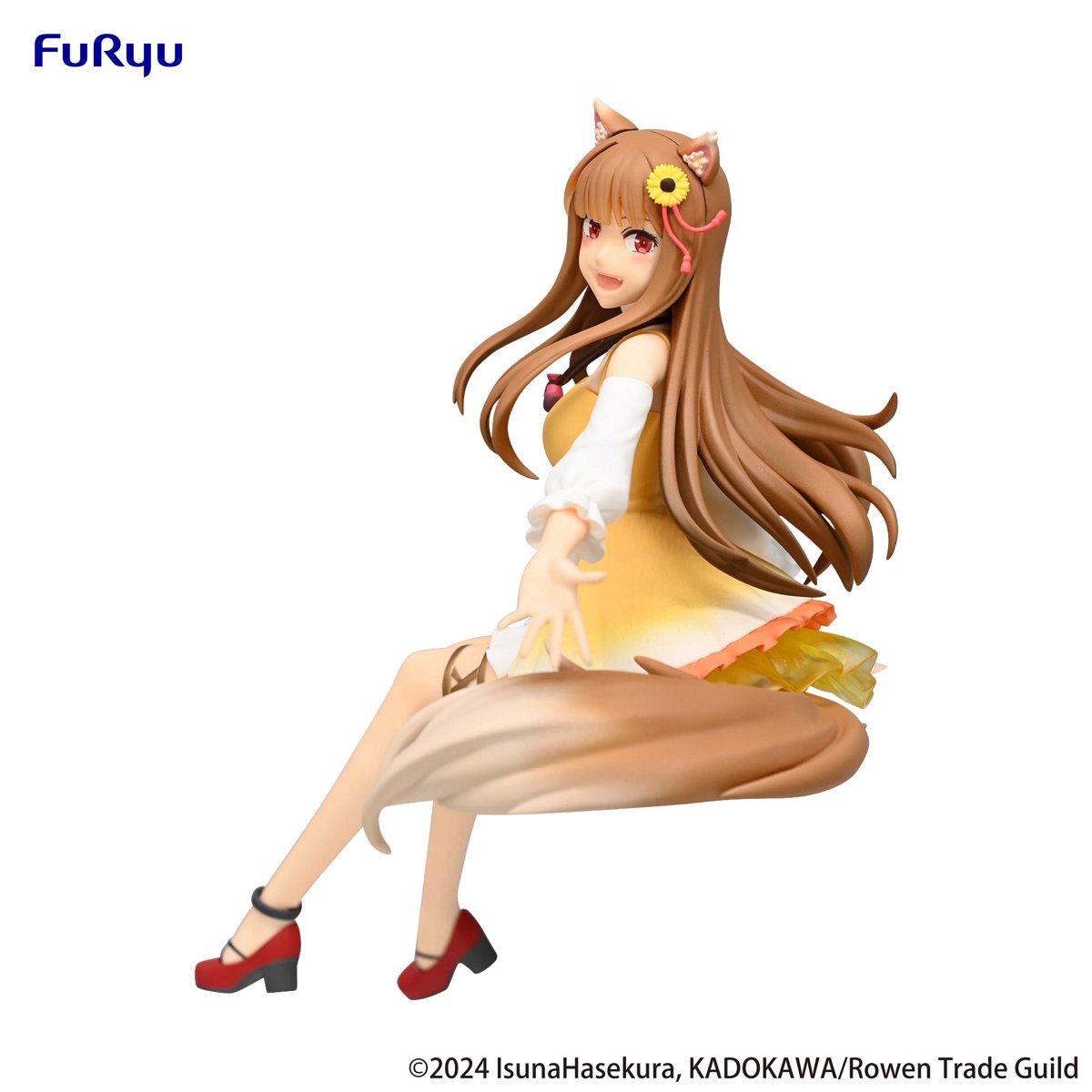 FuRyu - Noodle Stopper - Spice and Wolf - Holo Sunflower Dress ver. Figure - Good Game Anime