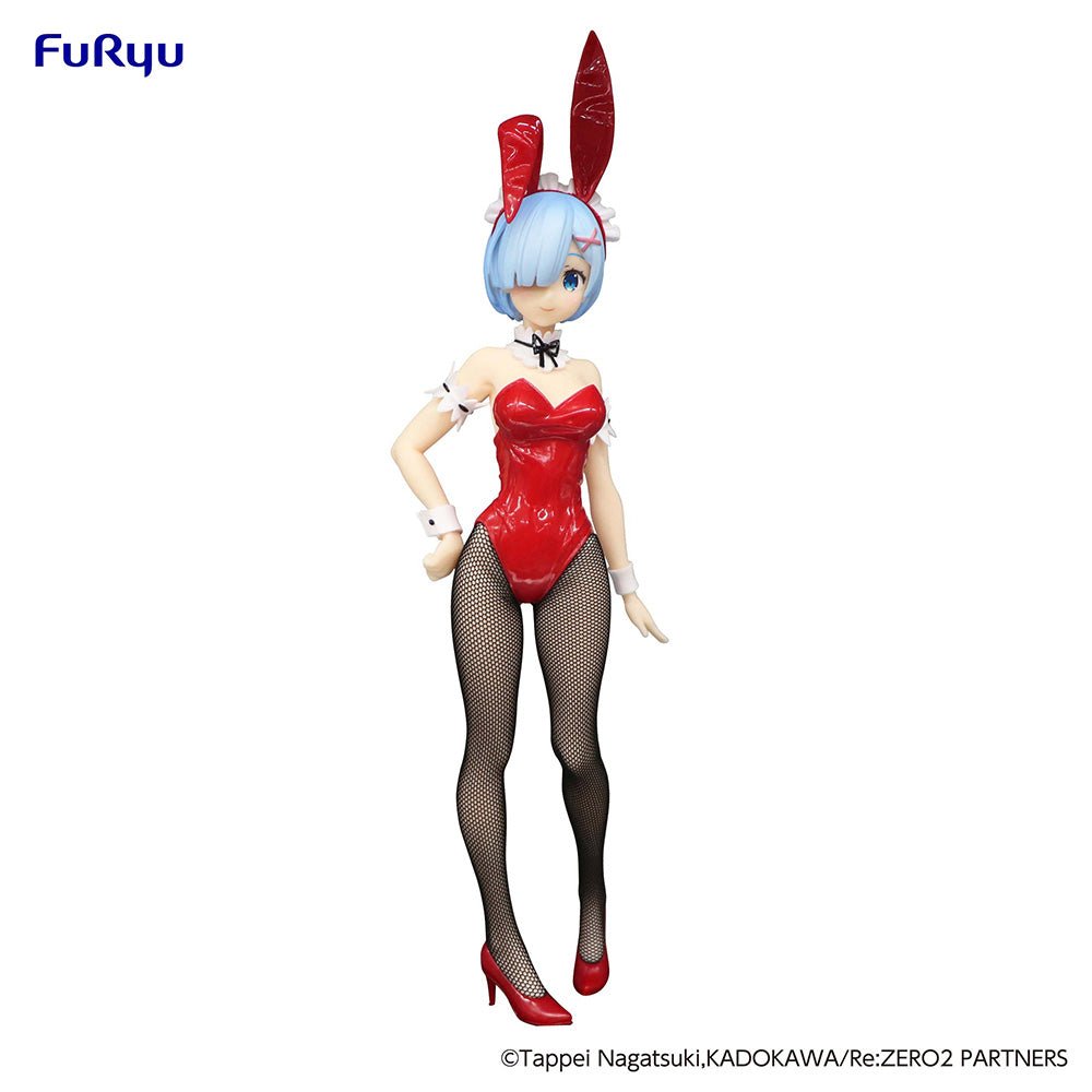FuRyu - Re:ZERO - Starting Life in Another World - BiCute Bunnies Figure - Rem Red Color ver. - Good Game Anime