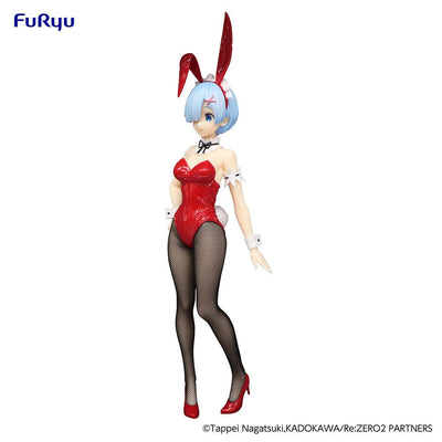 FuRyu - Re:ZERO - Starting Life in Another World - BiCute Bunnies Figure - Rem Red Color ver. - Good Game Anime