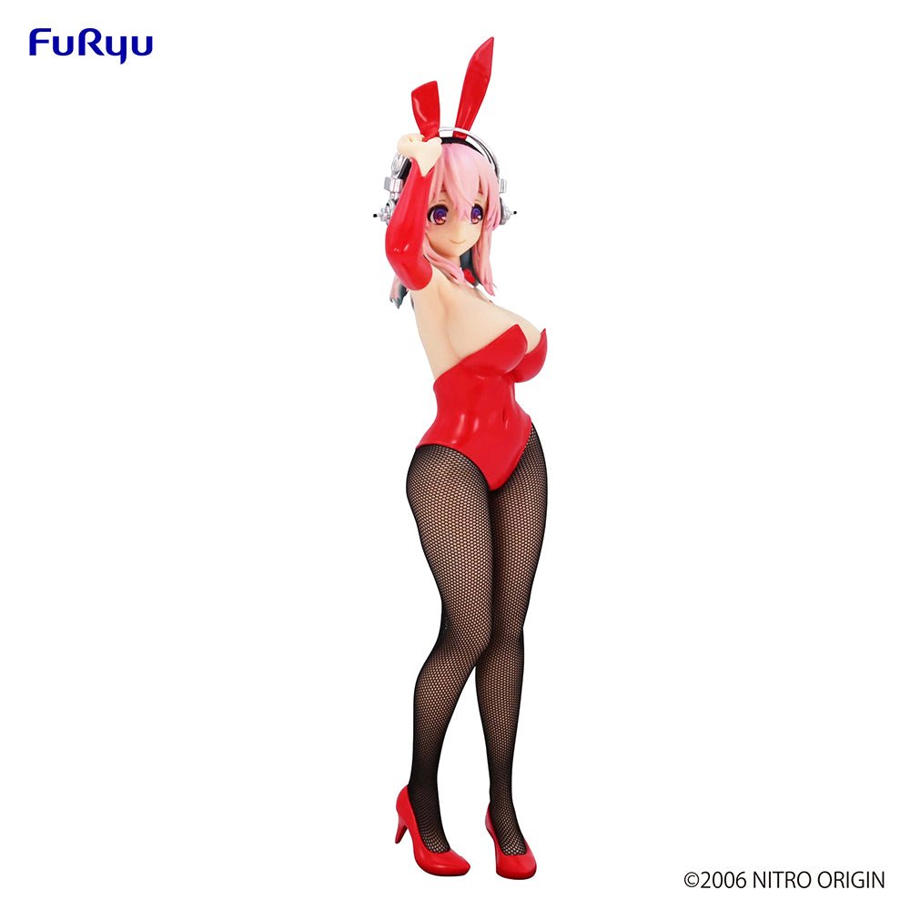 FuRyu - Super Sonico BiCute Bunnie Figure Red Color Ver. - Good Game Anime