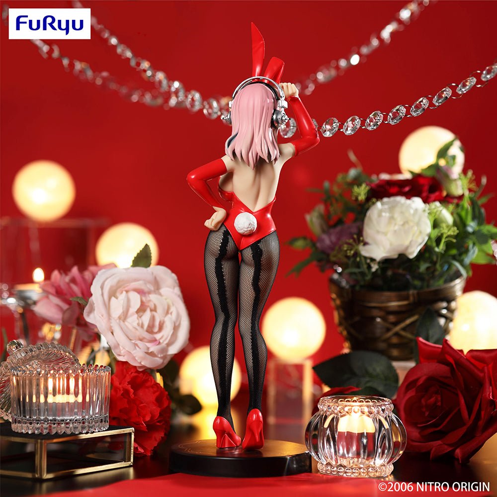 FuRyu - Super Sonico BiCute Bunnie Figure Red Color Ver. - Good Game Anime