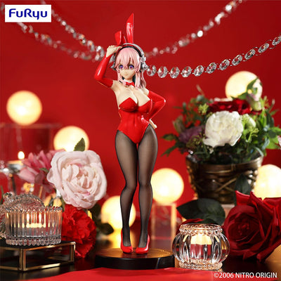 FuRyu - Super Sonico BiCute Bunnie Figure Red Color Ver. - Good Game Anime