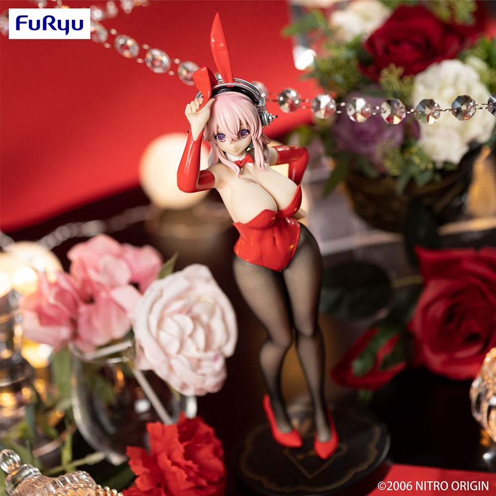 FuRyu - Super Sonico BiCute Bunnie Figure Red Color Ver. - Good Game Anime