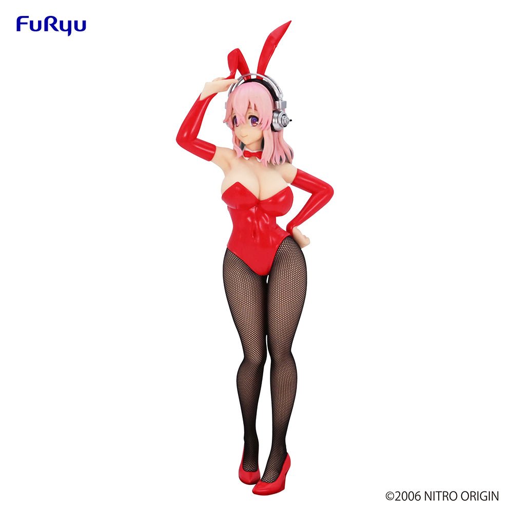 FuRyu - Super Sonico BiCute Bunnie Figure Red Color Ver. - Good Game Anime