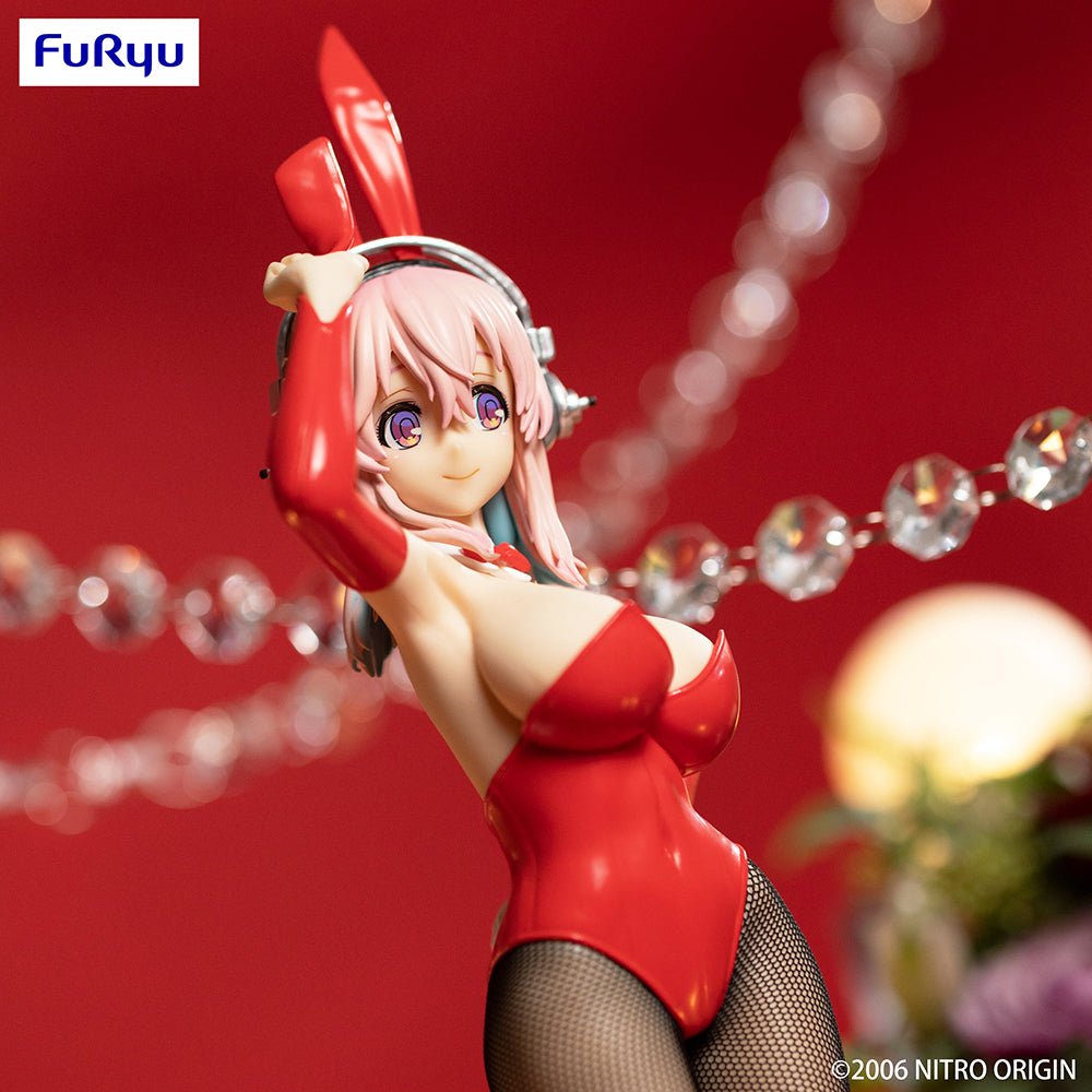 FuRyu - Super Sonico BiCute Bunnie Figure Red Color Ver. - Good Game Anime