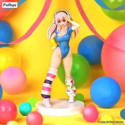 FuRyu - SUPER SONICO Concept Figure 80's/Another Color/Blue - Good Game Anime